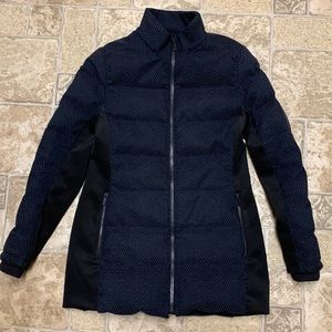 Zac Posen down filled textured puffer coat